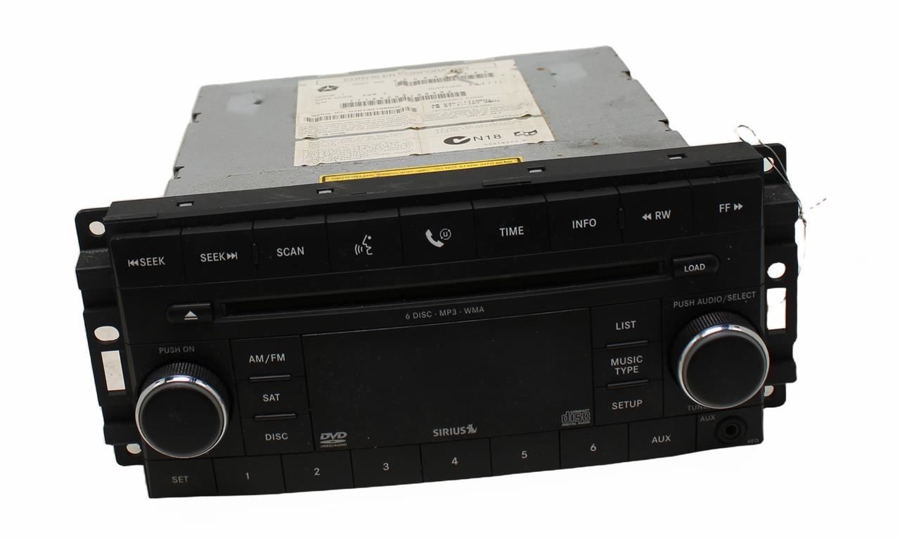 2008-2011 Dodge Dakota Radio AM FM6 Disc Cd-dvd Changer OEM 1427982
