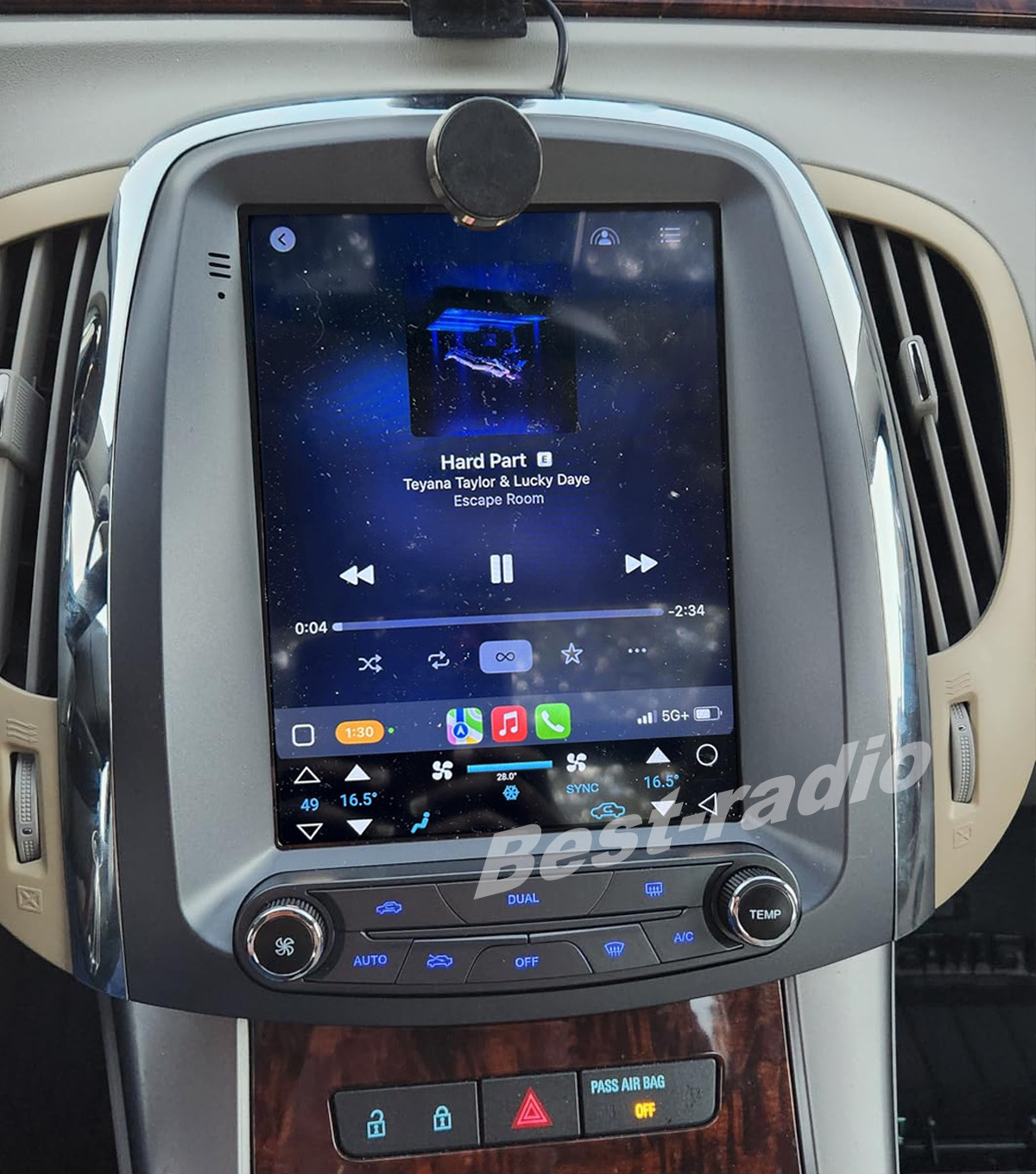 4G+64G Android 15 Carplay Stereo Radio For Buick Lacrosse 2010-2013 GPS Navi SWC