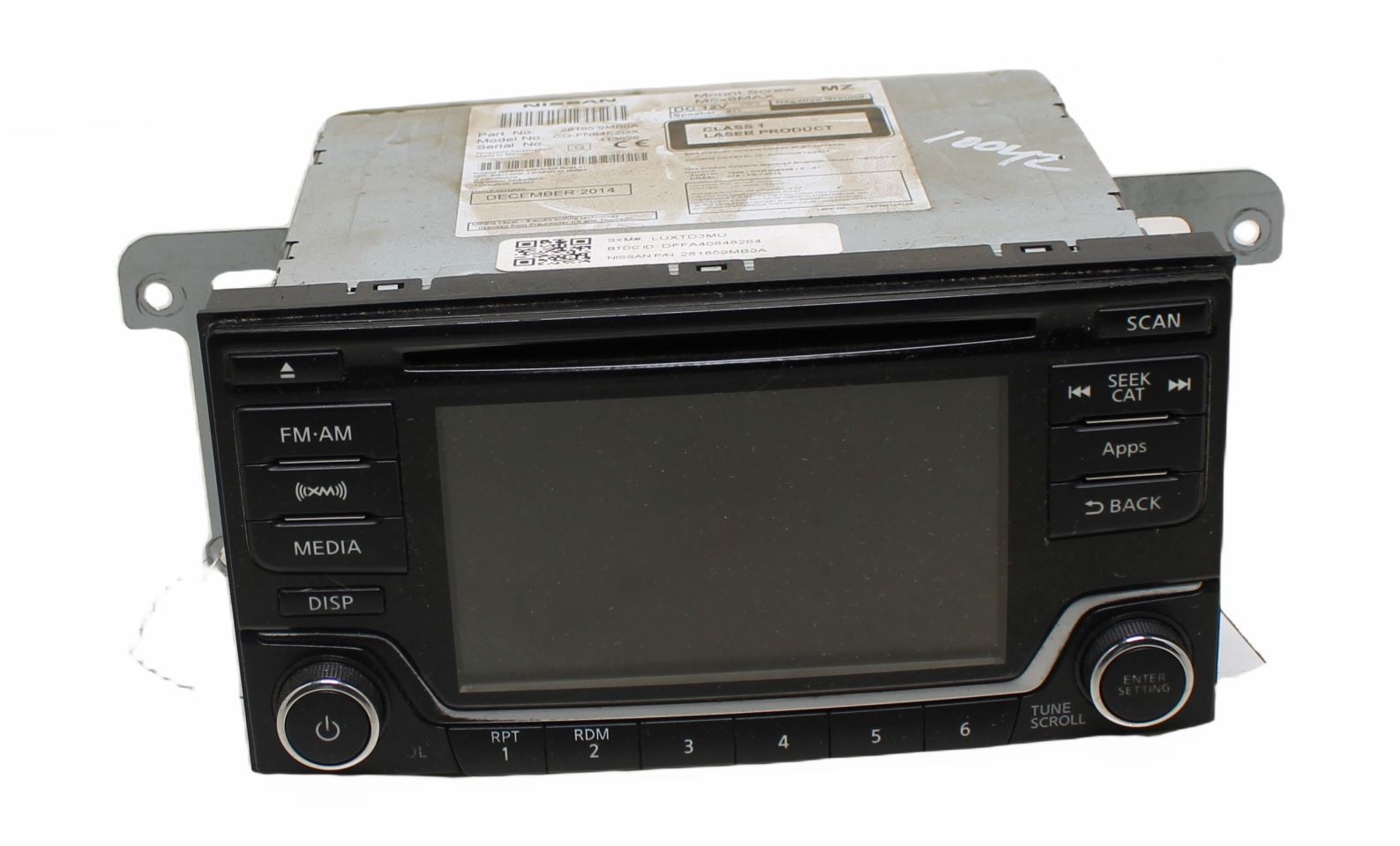 Audio Equipment Radio Receiver Am-fm-cd Fits 15-16 VERSA 1583440