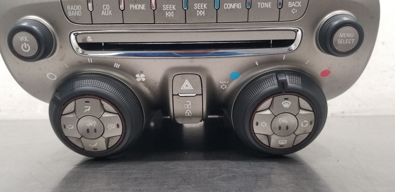 10 CHEVY CAMARO RADIO AUDIO TEMPERATURE HVAC CONTROL PANEL 92235960