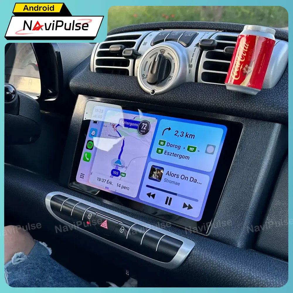 Car Radio For Mercedes Benz Smart Fortwo 2011-2015 Video Stereo Carplay Navi GPS