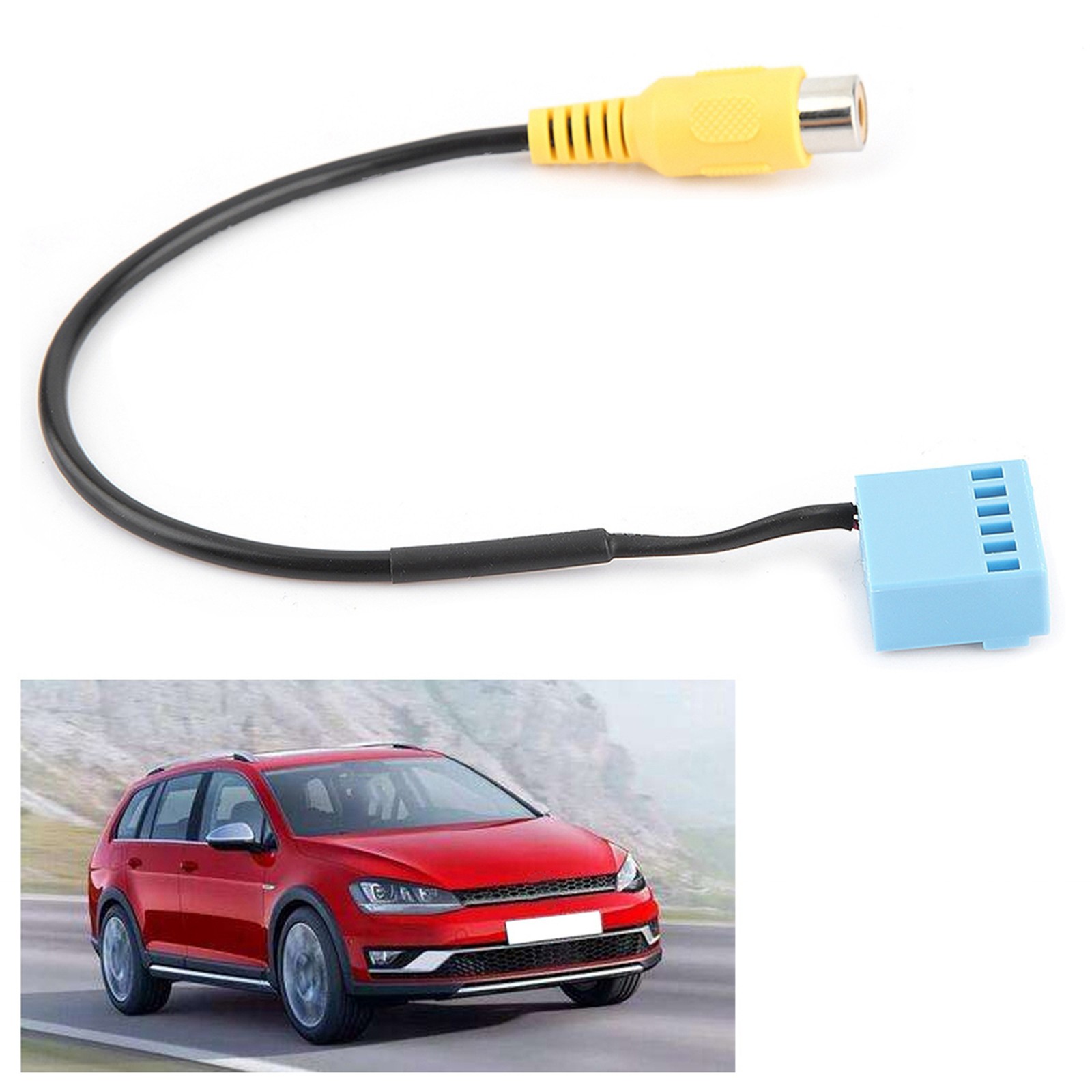 Car Rear View Camera Adapter Cable For MK5 MK6 B6