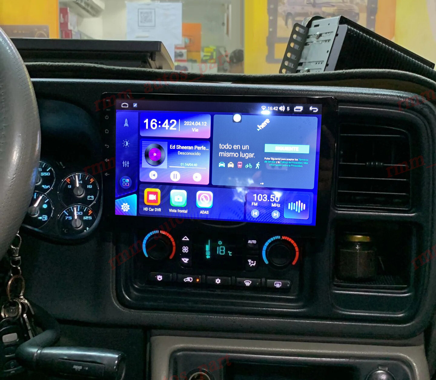10.1″ Carplay For Cadillac Escalade 2003-2006 Android 15 Car Radio GPS Stereo
