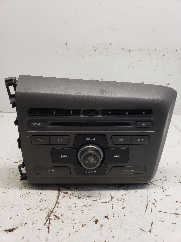 2012 Honda Civic Radio Assembly AM FM CD-MP3 LX Stereo Receiver OEM 1339229