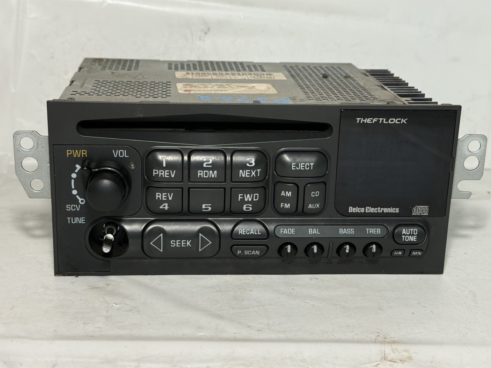 Delco GM Chevy AM FM CD Radio Caprice Impala SS Blazer Camaro 95-02 OEM 16194491