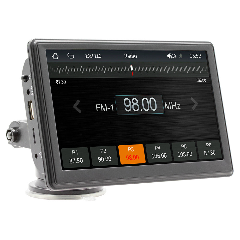 Car Stereo Radio Player Touch Screen For CarPlay Bluetooth Head Unit Mirror Link