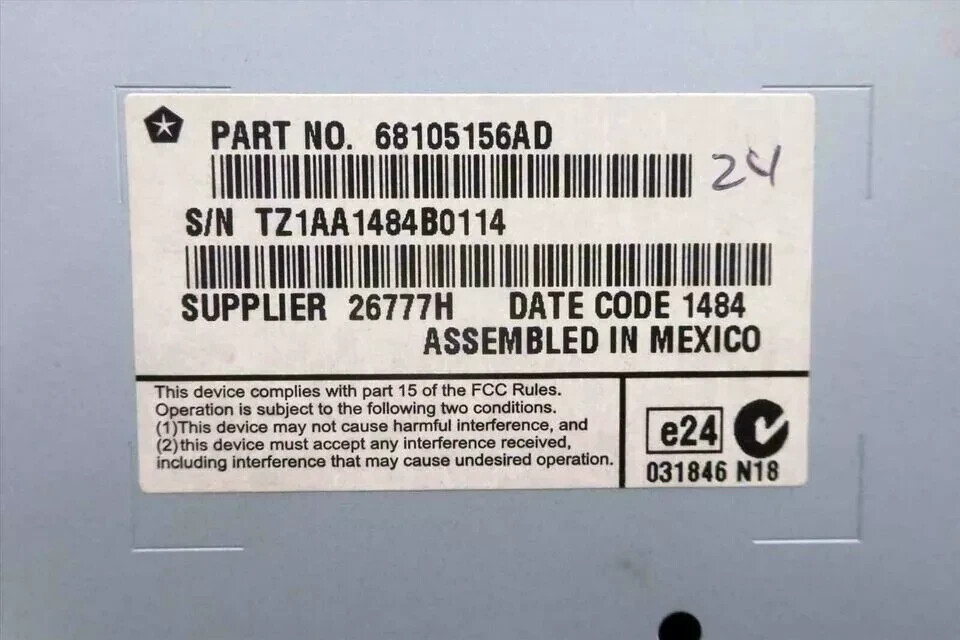 2011-2014 CHRYSLER 300 Info-GPS-TV Radio Information 8.4″ Front Display Screen