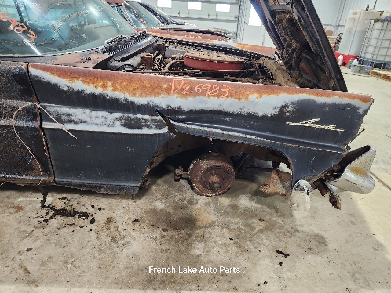 UNTESTED AM Radio Less Knobs Fits 1959 LINCOLN 1341945