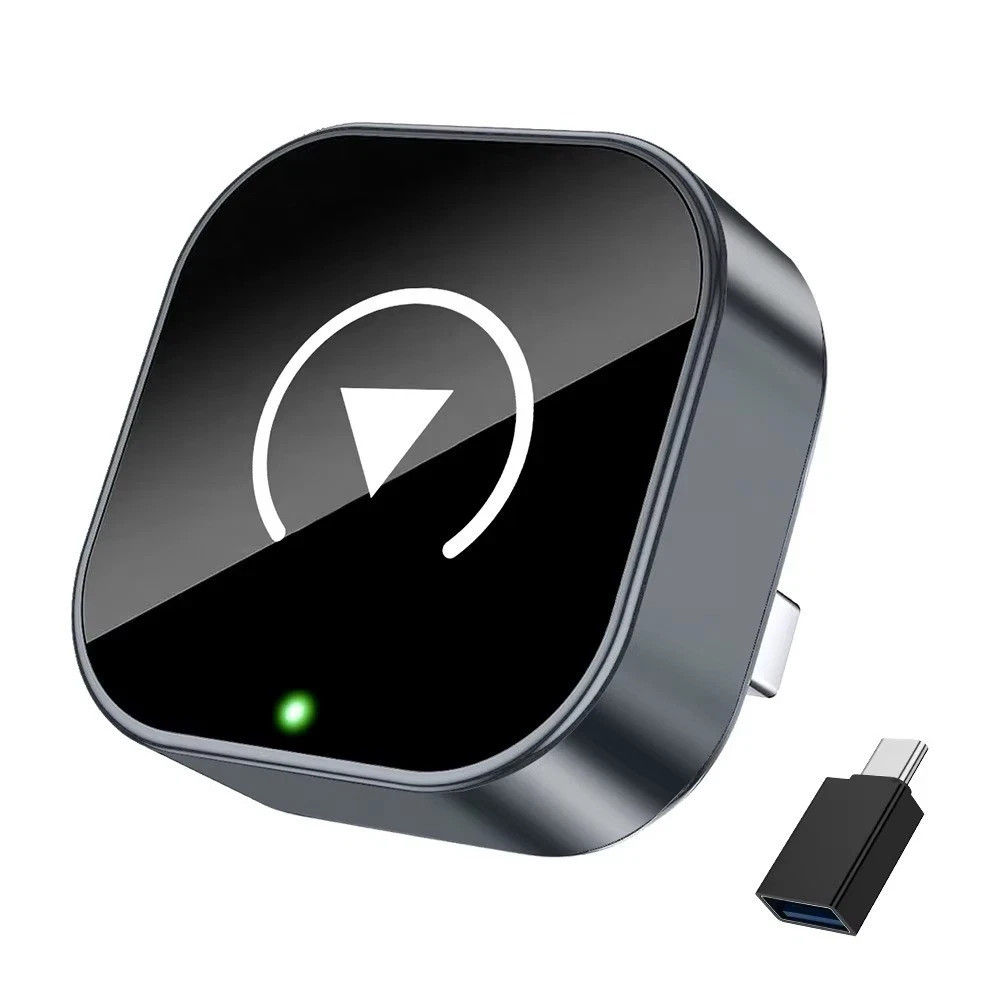Wireless Carplay Android Auto Adapter USB Car Dongle Connect Box 2 in 1 Mini Box