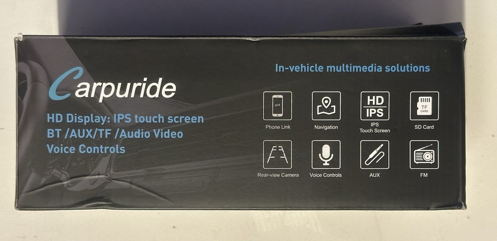 Carpuride W903 Wireless Carplay & Android Auto Car Stereo with 4K Dash Cam Rear