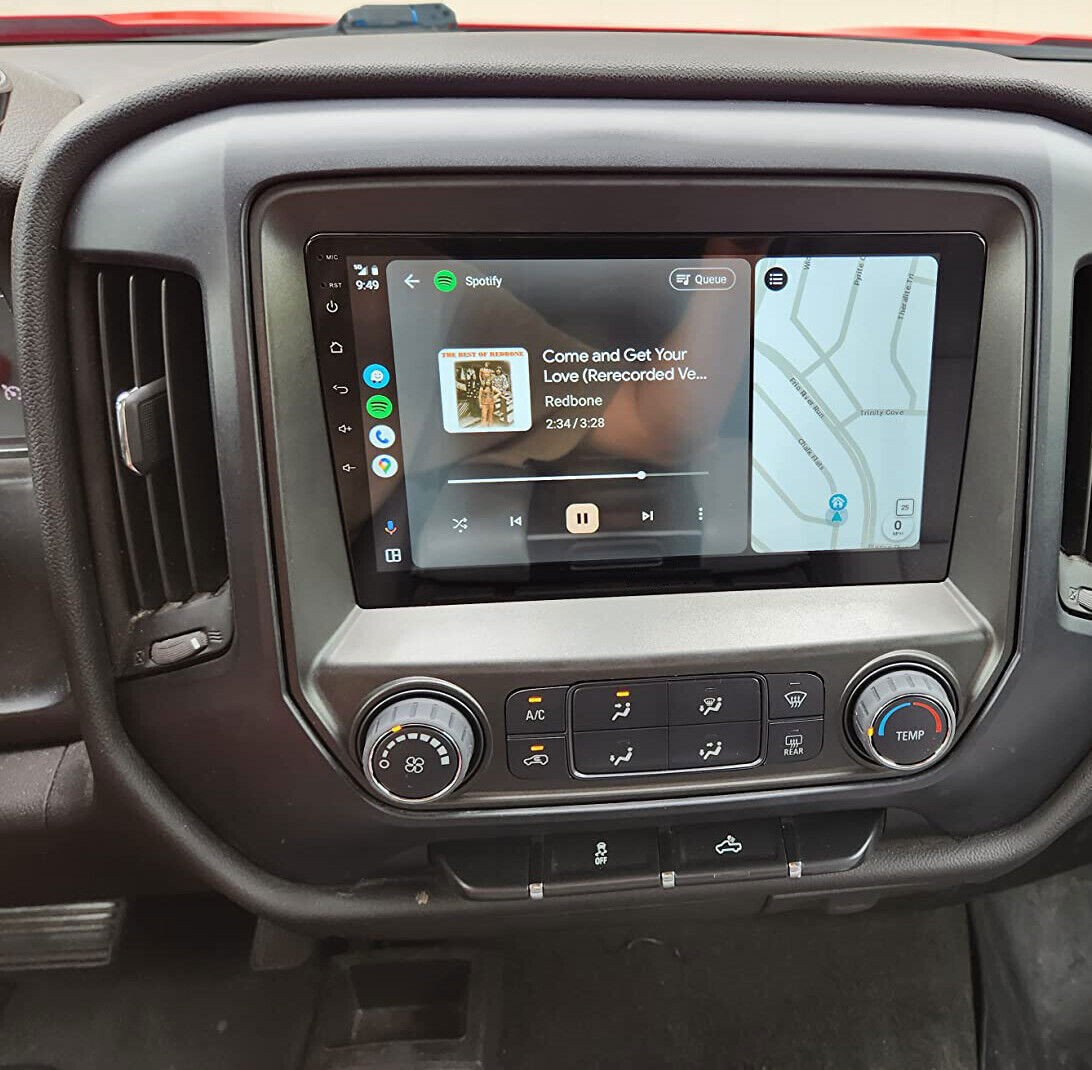 Android 13.0 Navi WIFI CarPlay Radio DSP For 2014-2018 Chevy Chevrolet Silverado