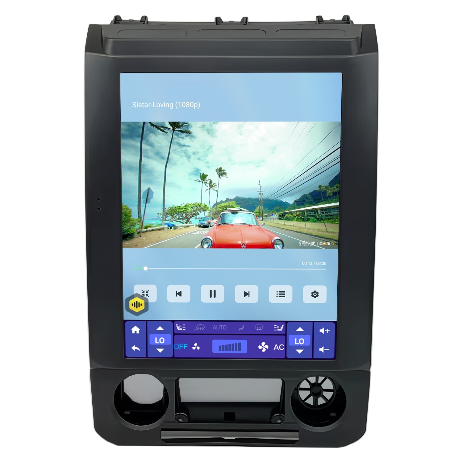 12.1”Car Android 14 GPS Player CarPlay Stereo For FORD F150 F250 F350 2015-2020