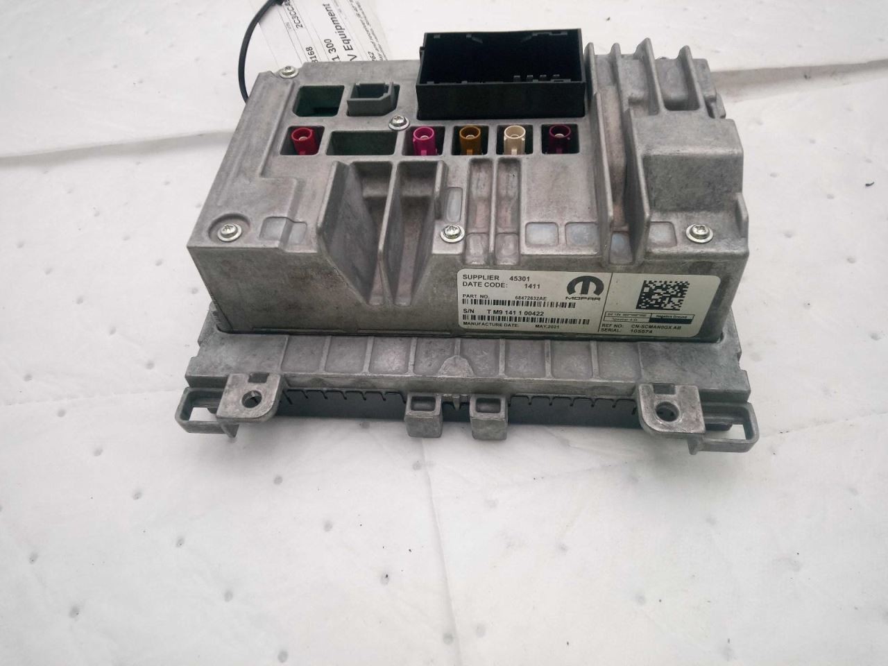 Audio Equipment Radio Display And Receiver Uconnect 4C Fits 21-22 300 743442