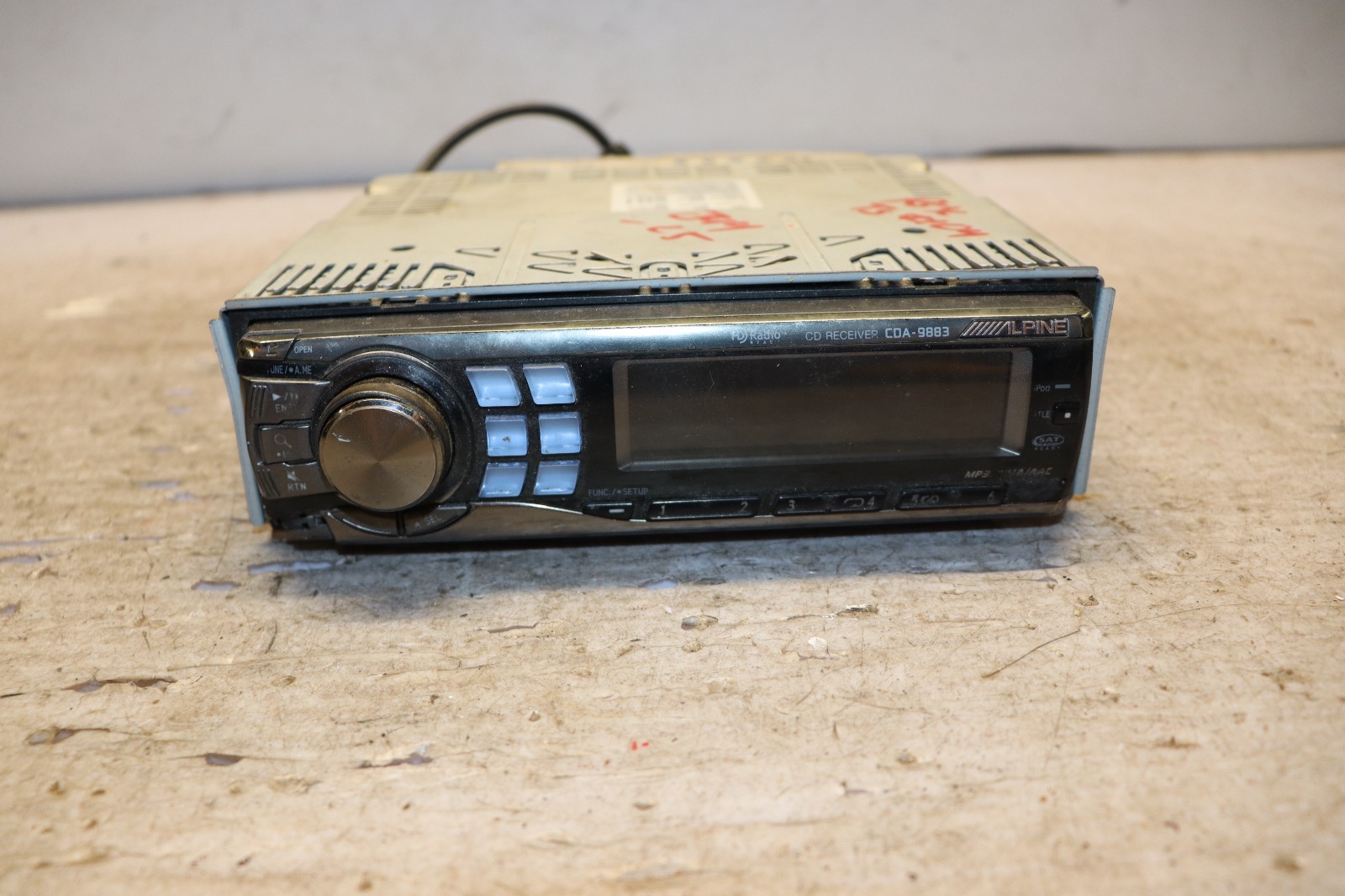 Alpine CDA-9883 Car Audio Player