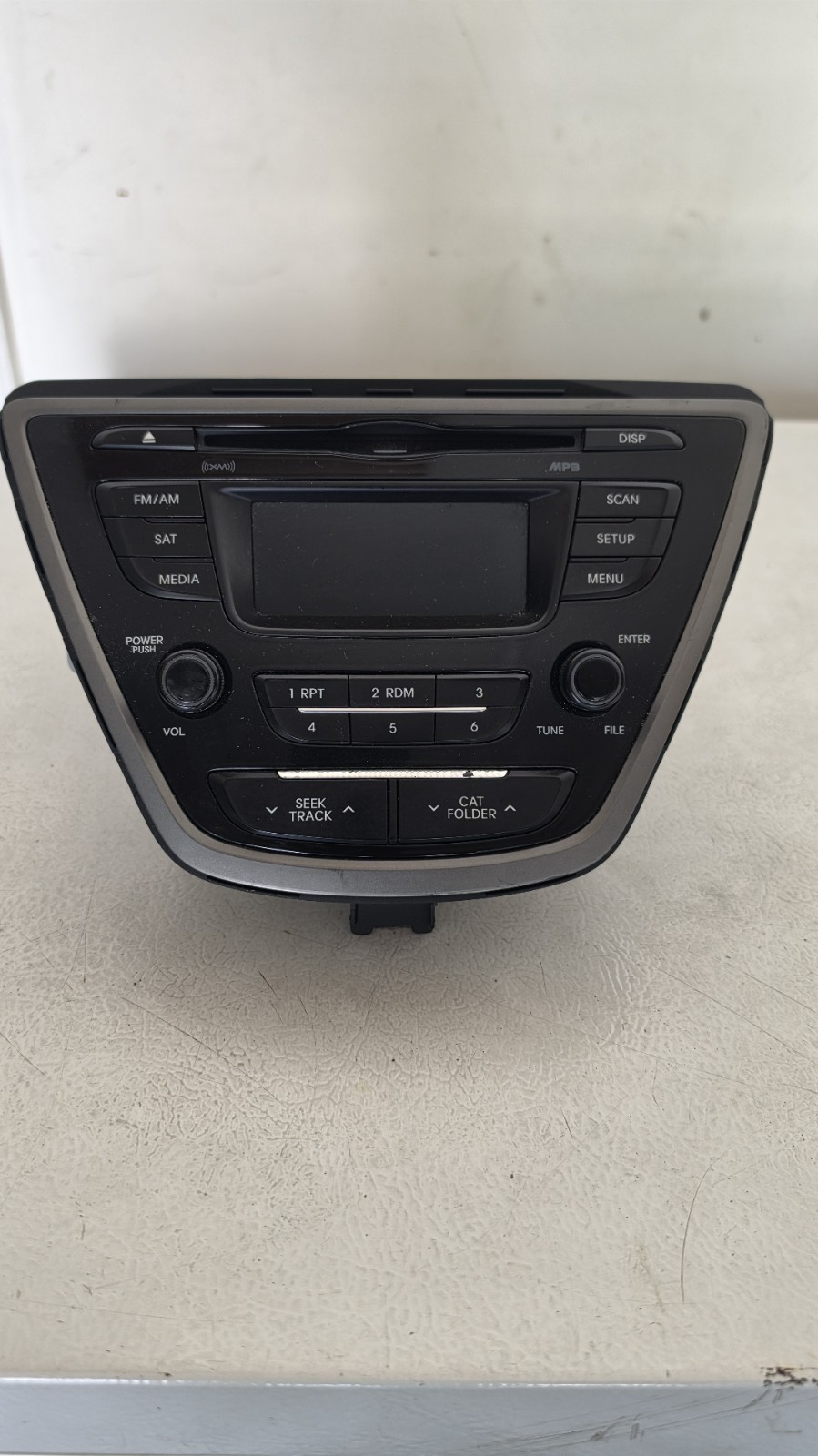 Radio Control Unit-Am Fm Radio Mp3 Cd Player Reman fits 2013 Hyundai Elantra
