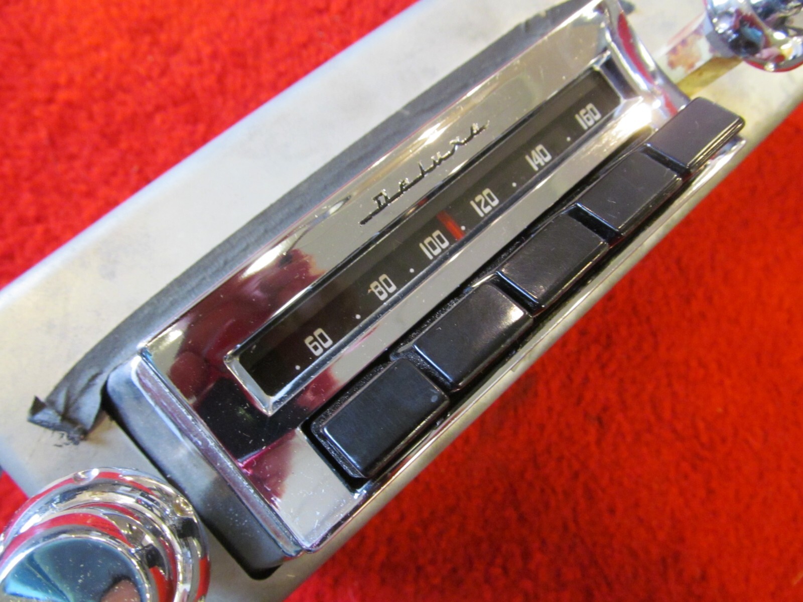 1955 Oldsmobile 88 98 Used AM Radio (Standard Push Button Type) # 983204