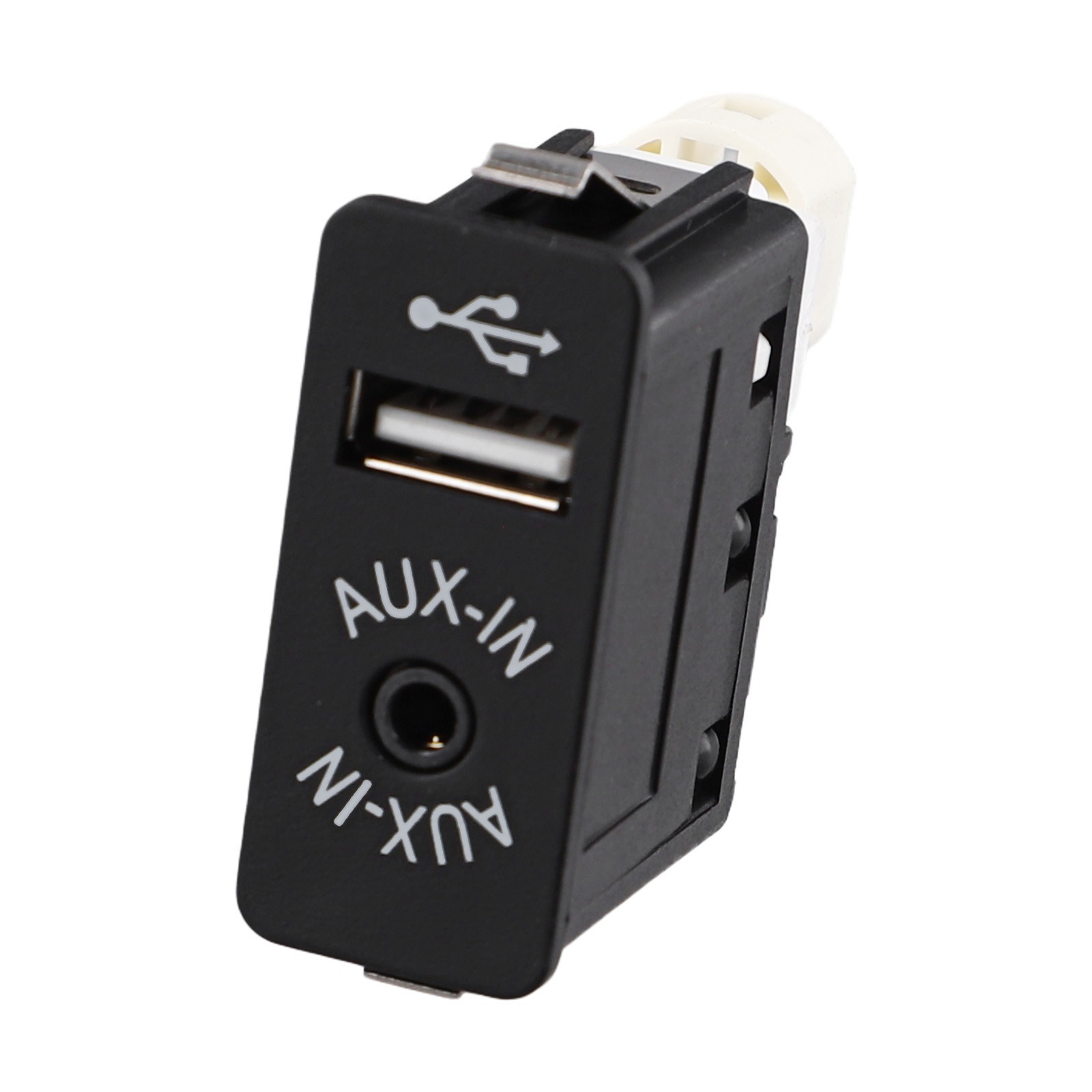 Car USB AUX Input AUX Socket Car USB AUX Input Socket Direct Installation