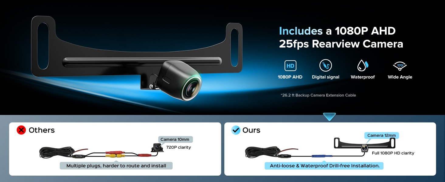 Car Stereo for Ford F150 2004-2008, F250/F350/F450 2008-2016 – Wireless Carplay