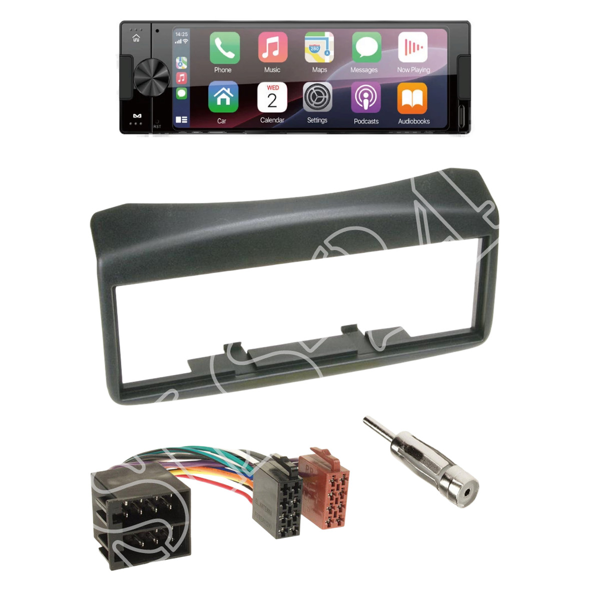 Ampire CPR60 radio DAB + with installation kit for Fiat Multipla (186)