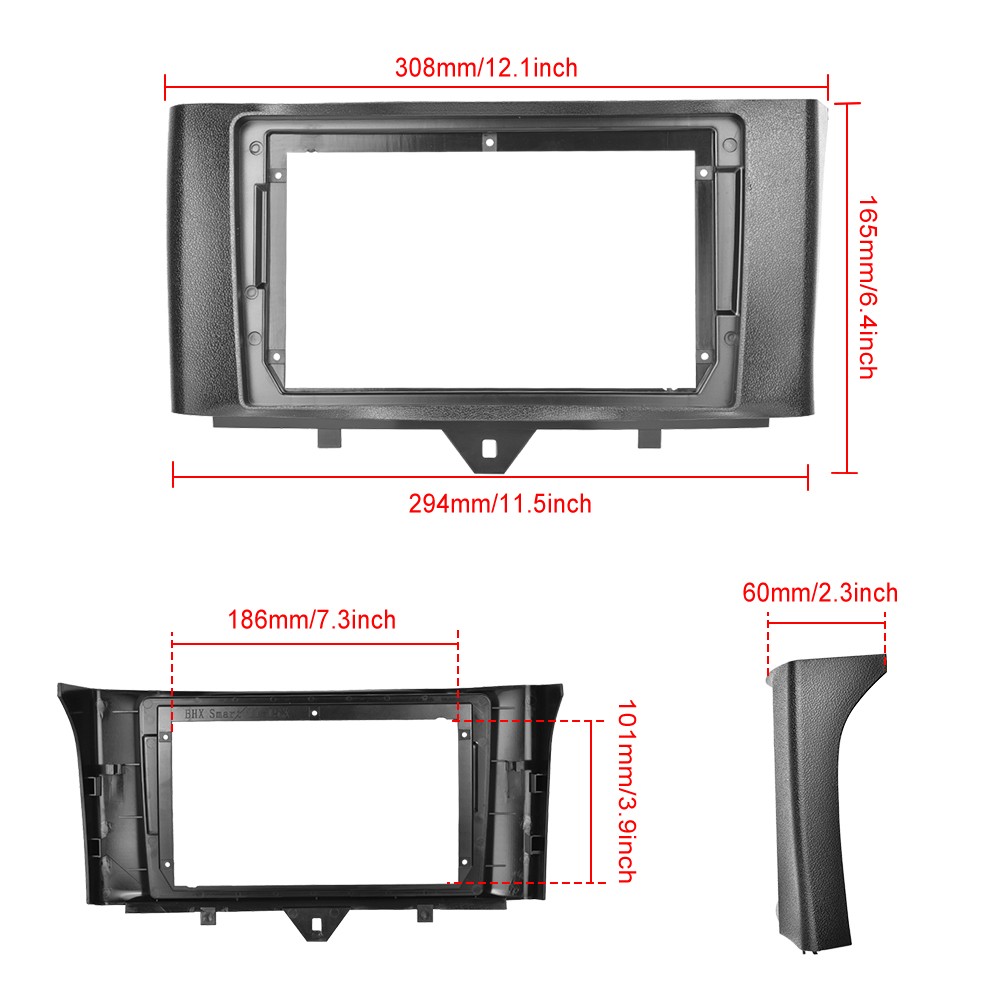 For Mercedes Benz Smart Fortwo 2011-2015 Android 15 Car Stereo Radio GPS CarPlay