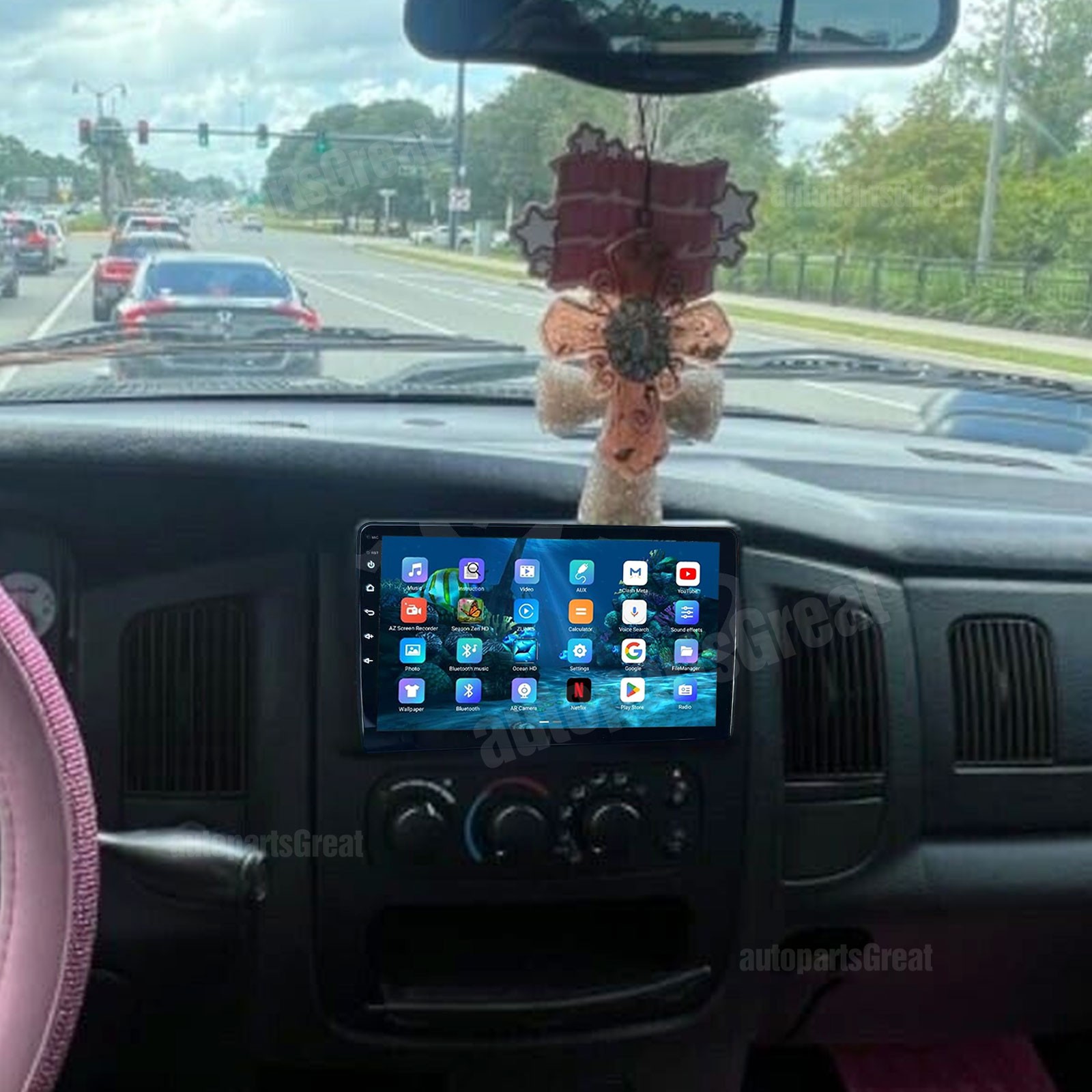 32G Android Carplay For Dodge RAM 1500 2500 3500 2003 2004 2005 Radio GPS Player