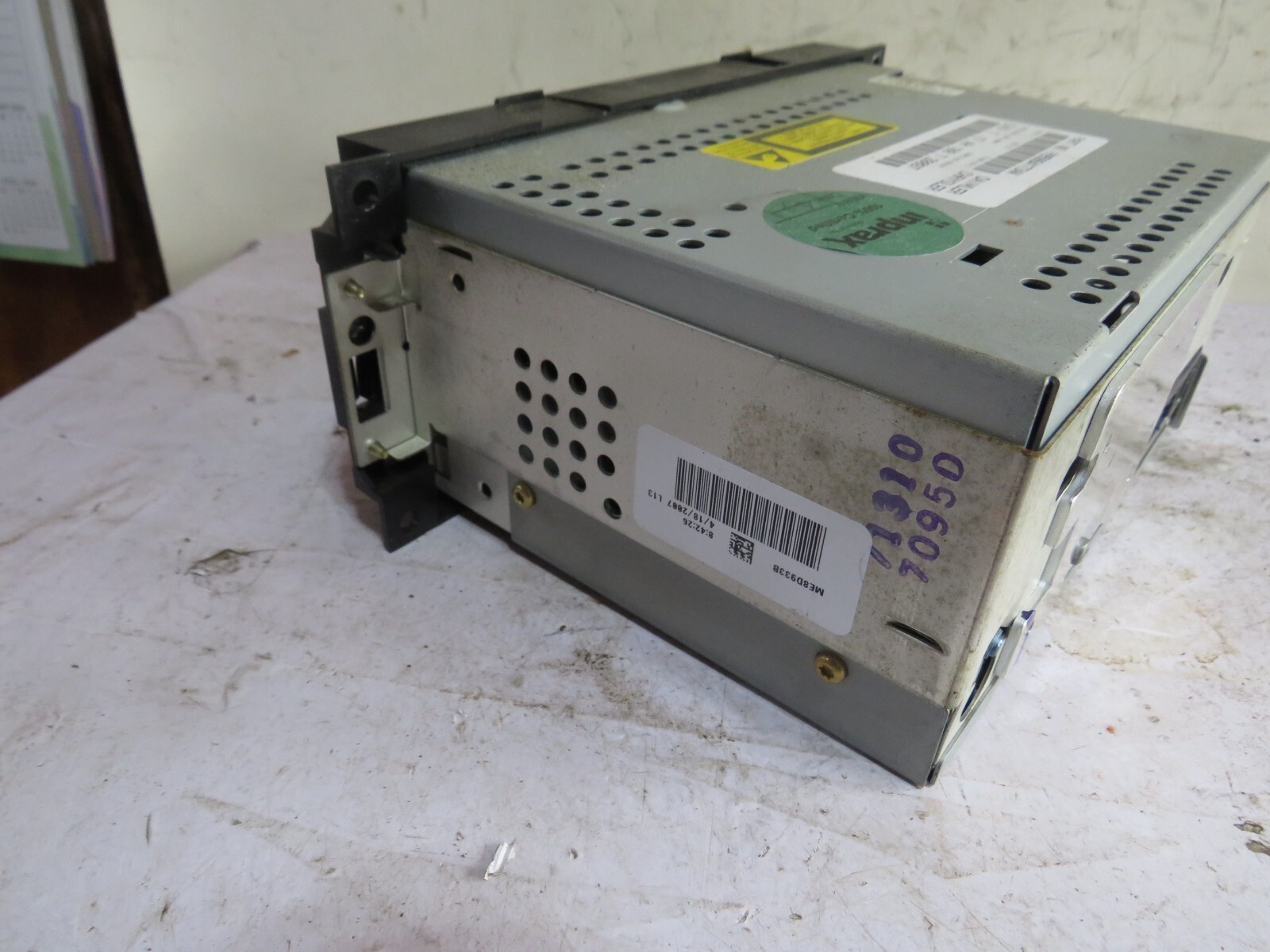 07 DODGE DAKOTA AM FM CD PLAYER RADIO