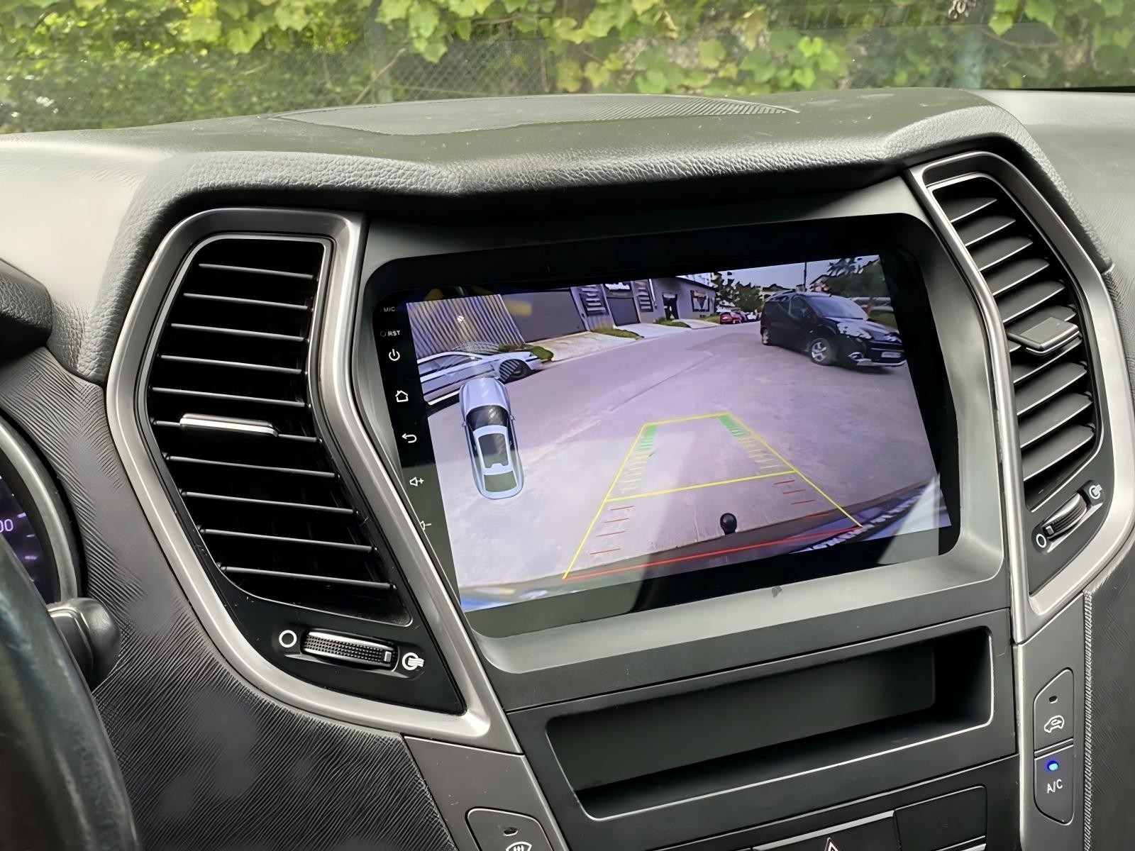 For 2013-2018 Hyundai Santa Fe IX45 In Dash Radio Rotated Stereo CarPlay Navi