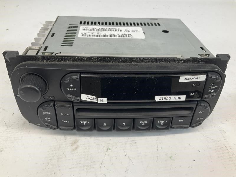 02-07 Dodge Grand Caravan Audio Equipment Radio Receiver S