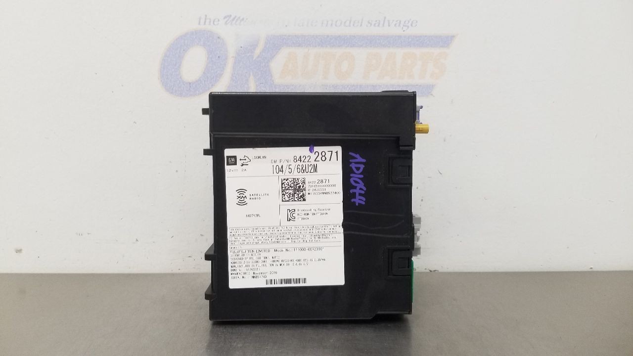 17 GMC SIERRA DENALI 1500 RADIO AUDIO RECEIVER 84222871