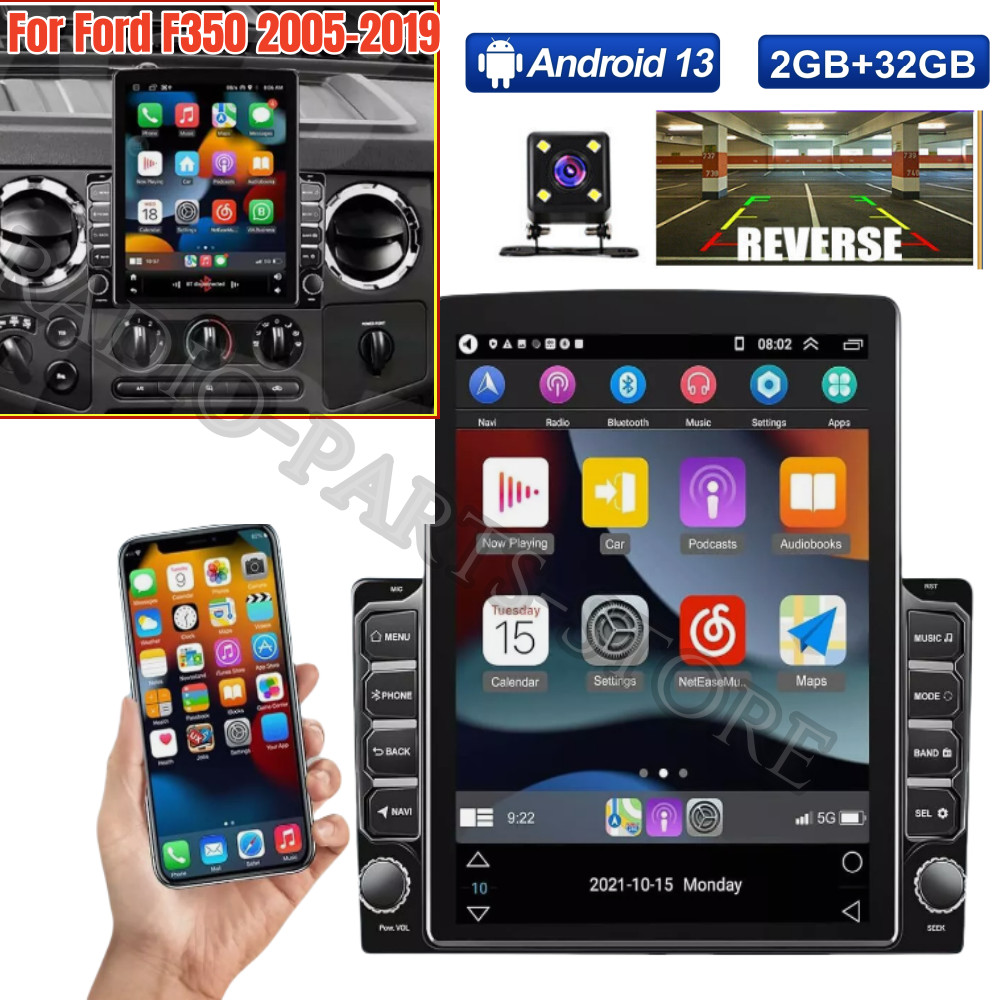 9.7″ For Chevrolet Corvette 2005-2013 Android 13 Carplay Car Stereo Radio GPS