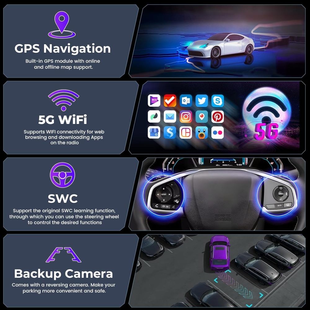 64G Car Stereo For 2015-2019 Nissan Versa SedanRadio Apple Carplay Android CAM