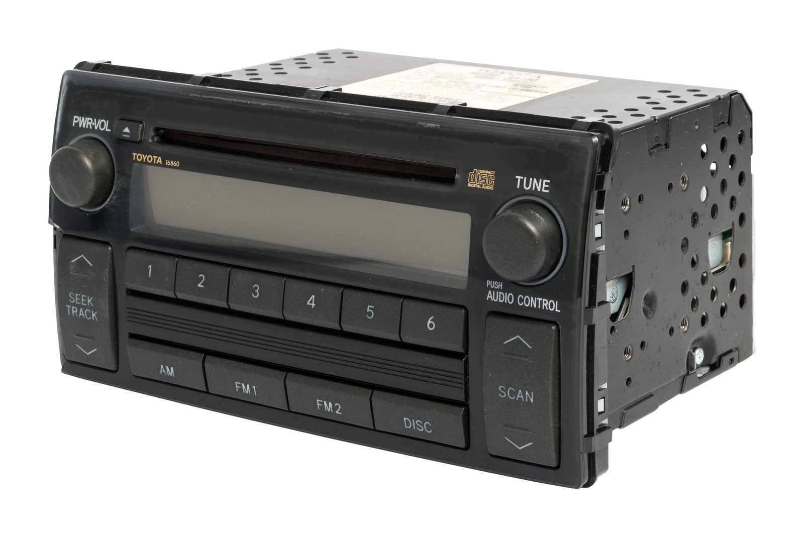 2005-2006 Toyota Camry AM FM Radio CD Player Part Number 86120-AA160 Face 16860