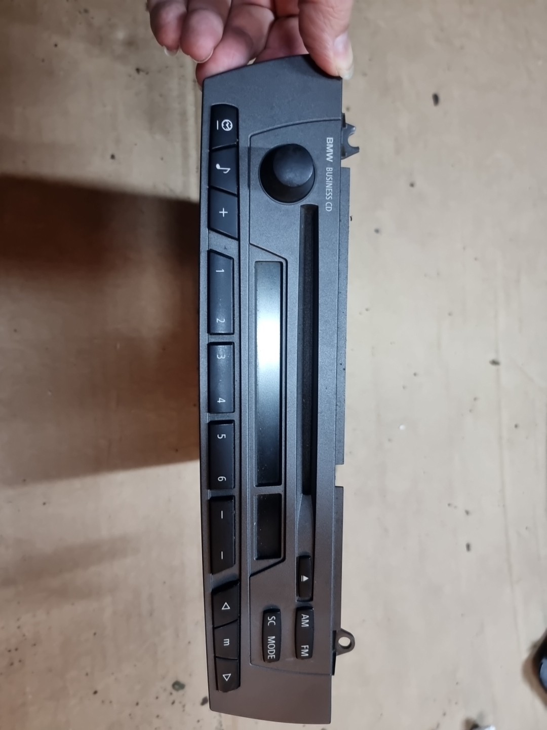 BMW Z4 E85 E86 Radio CD Player Silver Grey Facia BMWRCD 105-02
