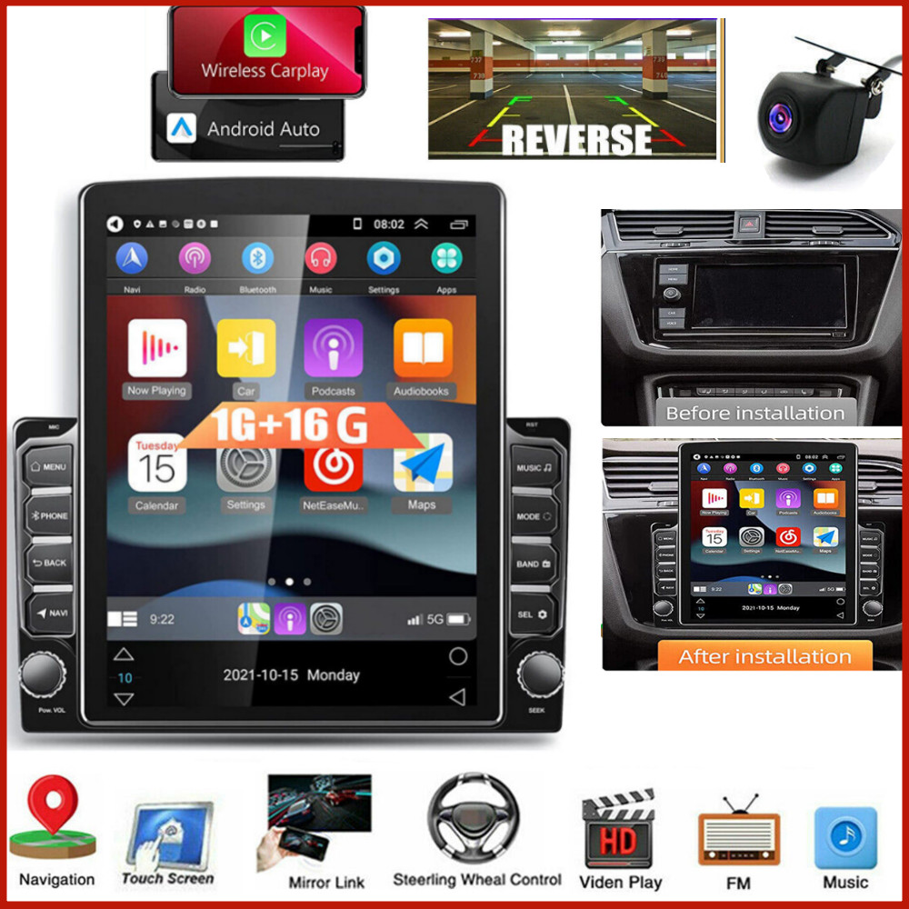 CarPlay Android 13 For Mercedes-Benz ML350 GL450 2007-2011 Car Radio Stereo 9.7″