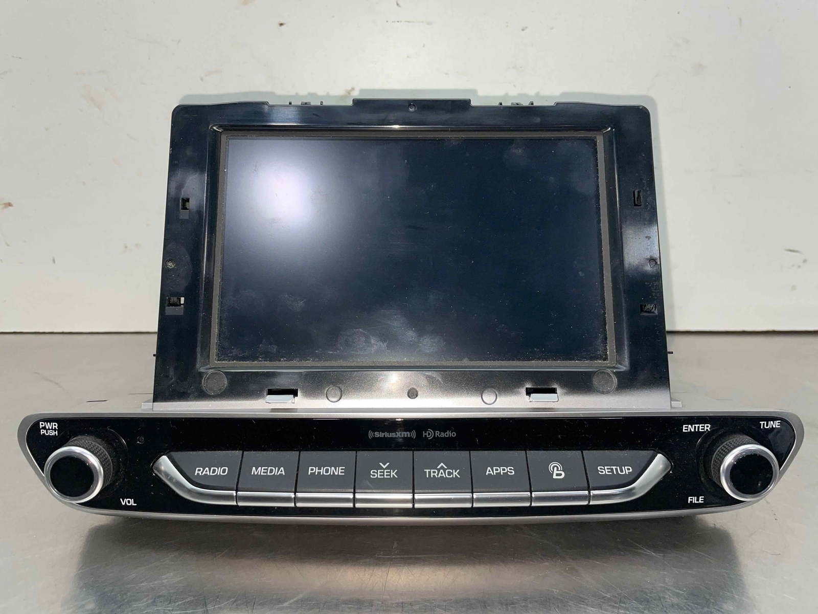 19 Hyundai Ioniq OEM AM/FM Radio Receiver Information Display Screen 96160-G2250
