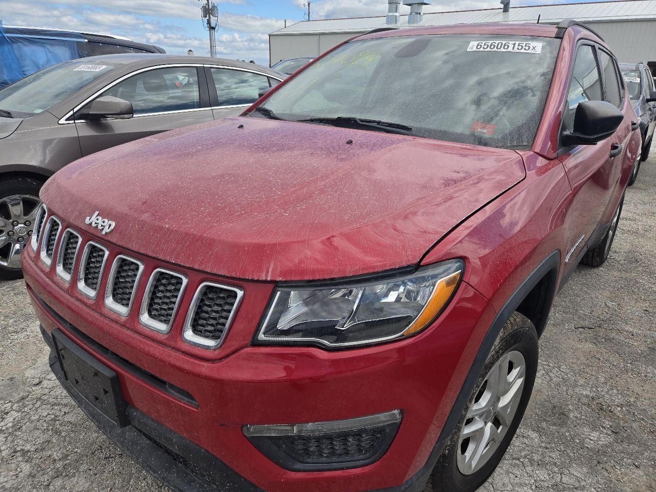 2017-2020 Jeep Compass Radio 5″ Display Screen and Receiver ID 68292817AJ