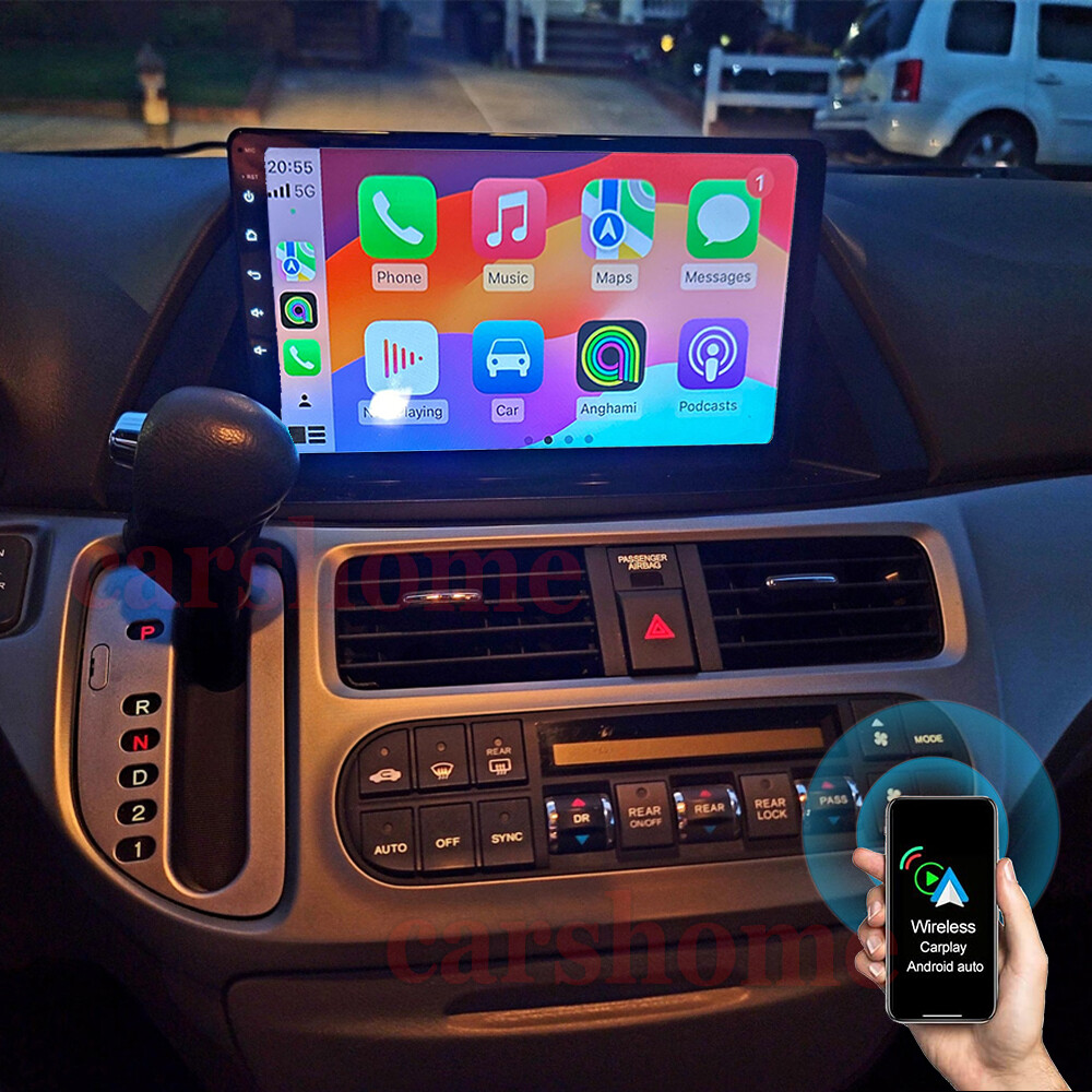 CarPlay For 2005-2010 Honda Odyssey Android 14 Car Radio Stereo 4+64GB GPS Navi