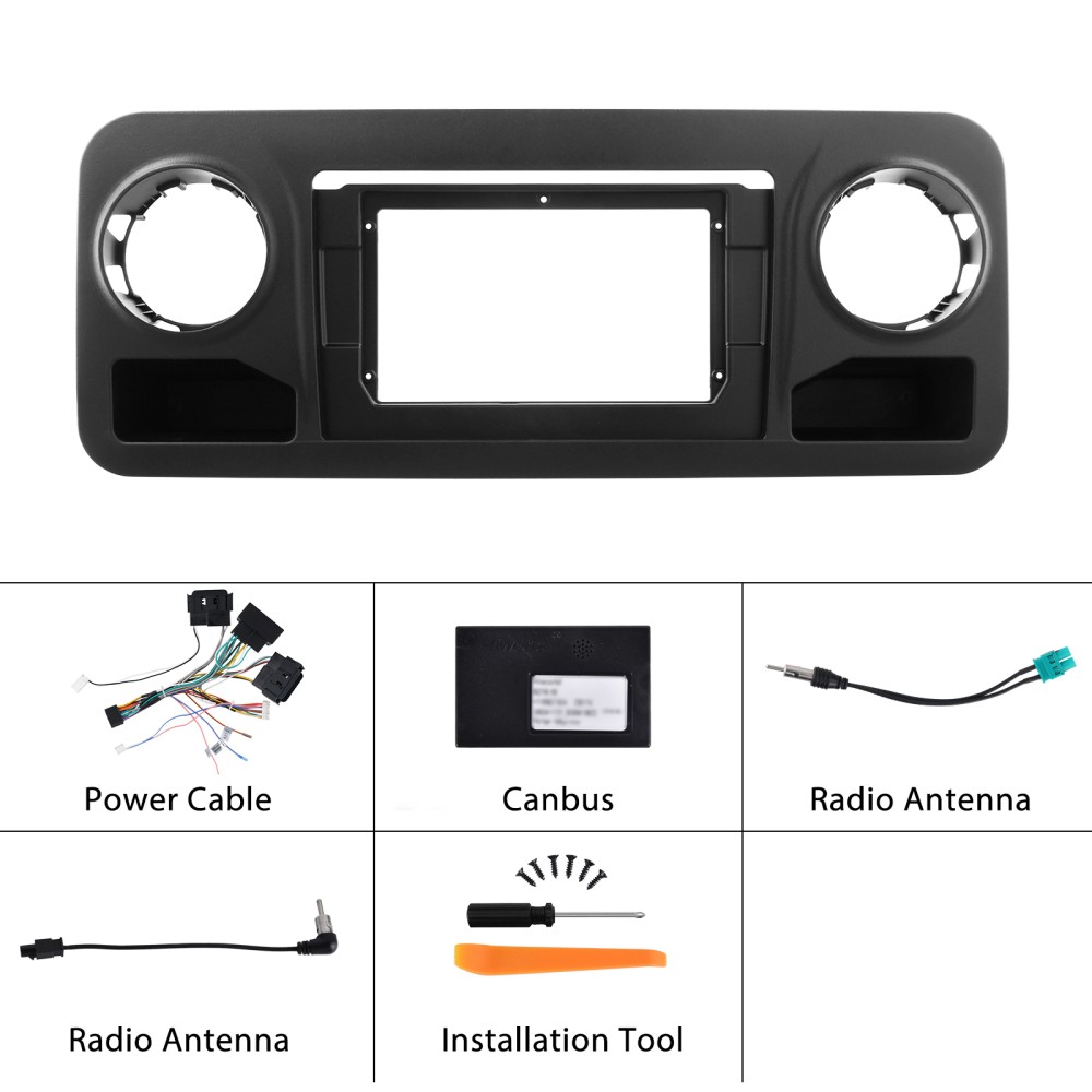For Mercedes-Benz Sprinter 2018-2023 Car Stereo Radio Carplay Android 15 4+64GB