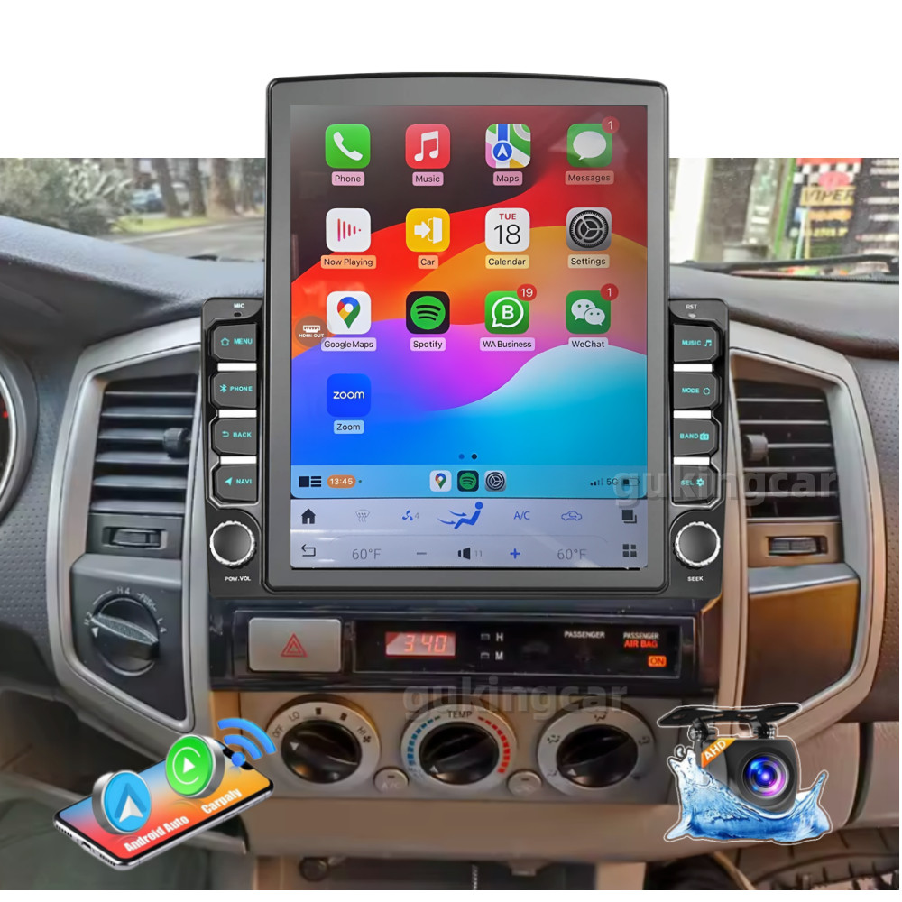 9.7” Car Radio Stereo For Toyota Tacoma 2005-2013 Android 13 Carplay GPS NAVI