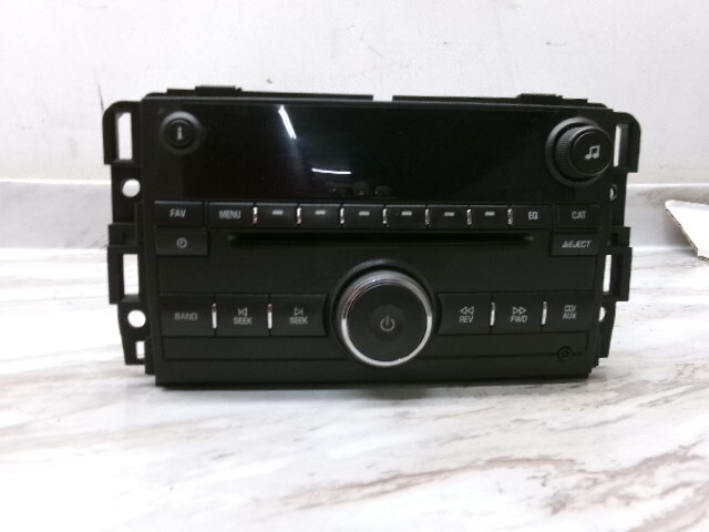 20934593 10 11 12 13 Express Savana Silverado AM FM Stereo Radio CD MP3 Player