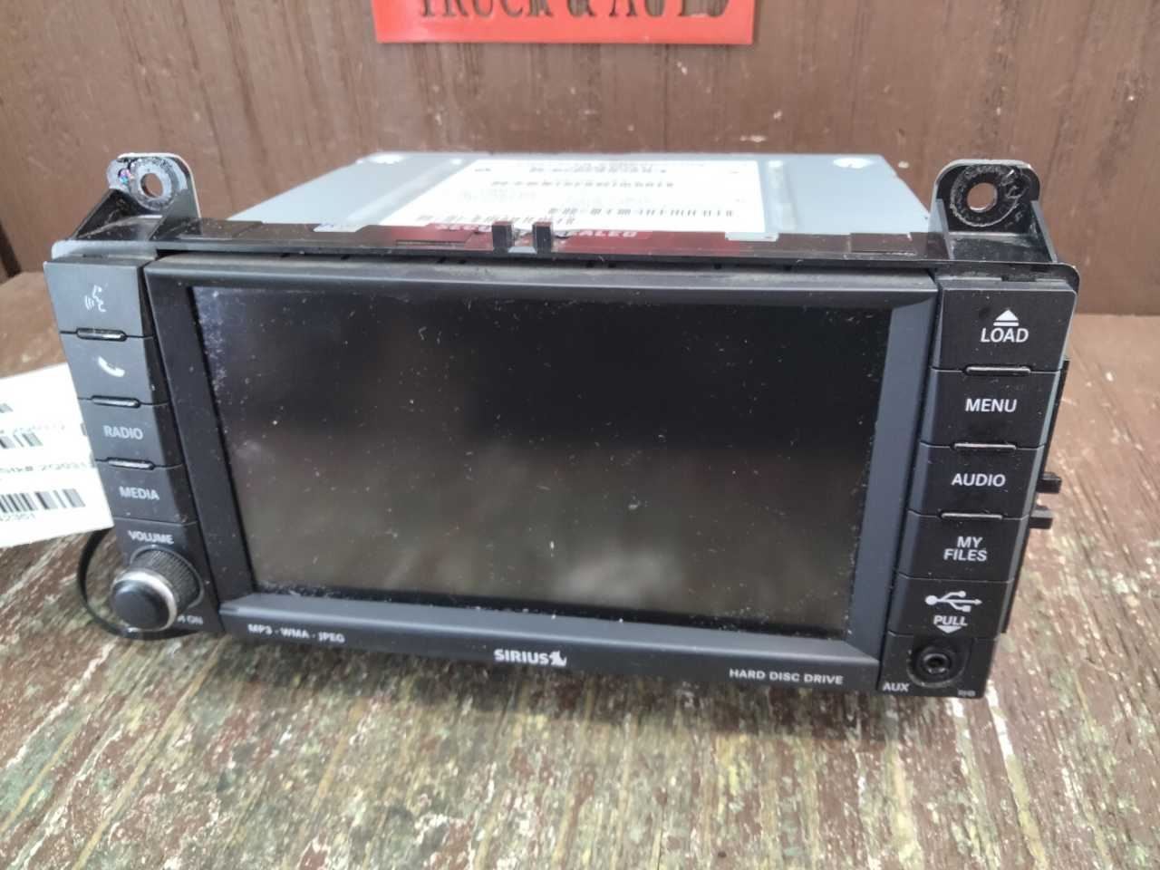 2011 JEEP GRAND CHEROKEE RADIO AM FM DVD RECEIVER MULTIMEDIA RHB 05064839AF