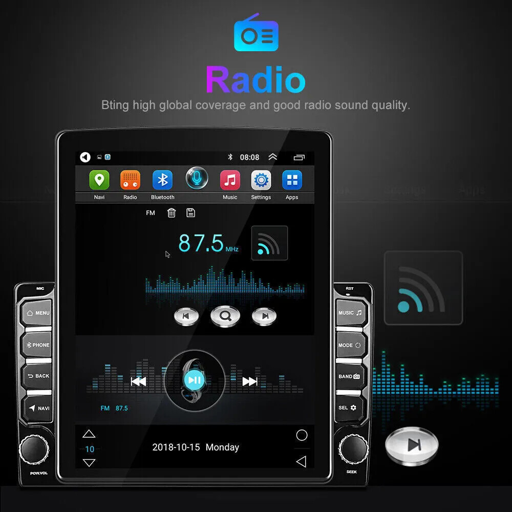 Android 15 Carplay Car Radio Stereo GPS FM For Nissan Frontier/Xterra 2009-14