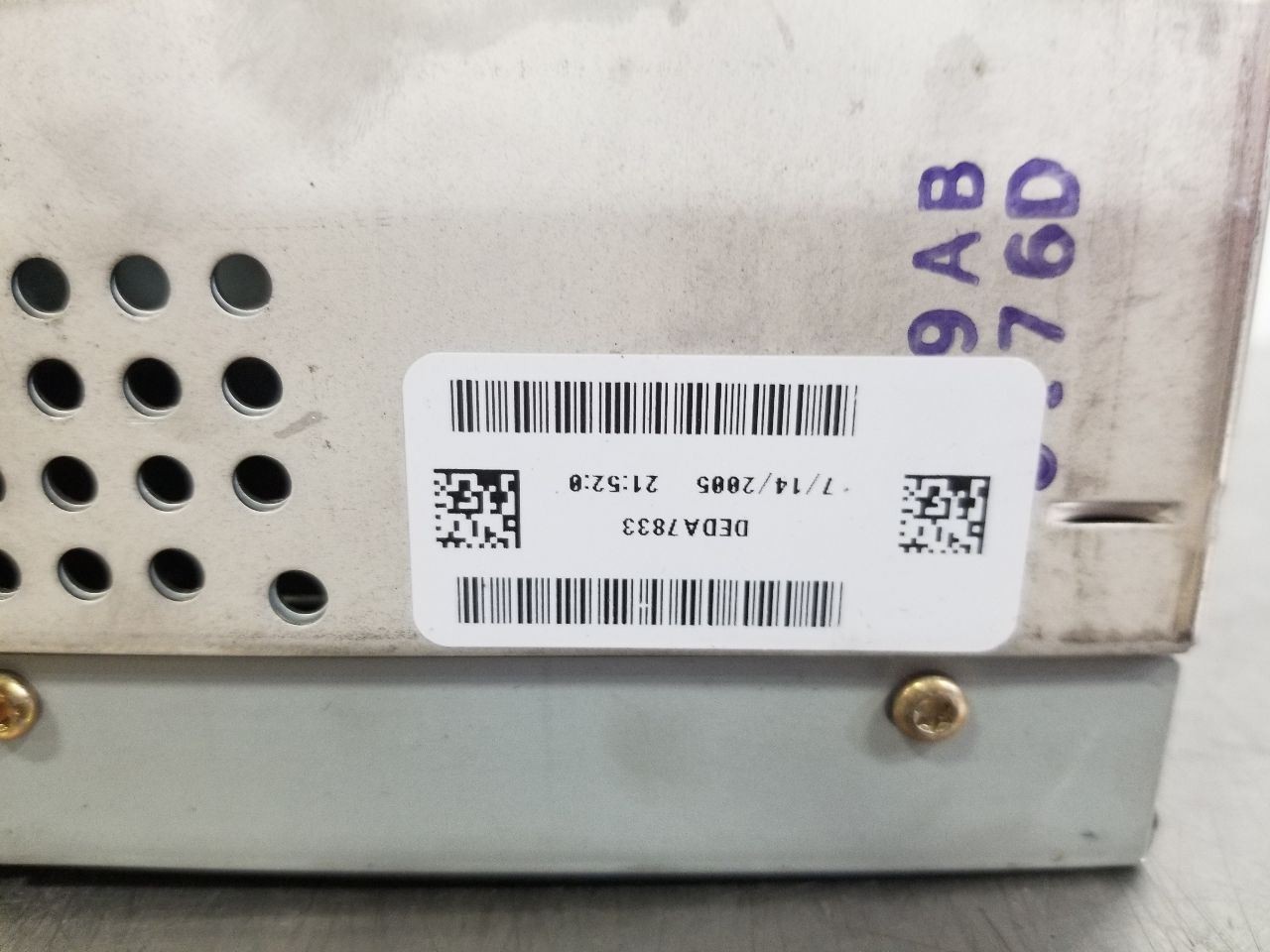 06 2006 DODGE DAKOTA SLT RADIO AUDIO RECEIVER 05064173AD