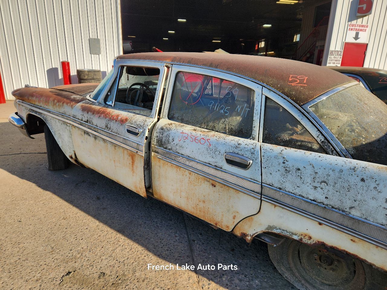 AM Radio Untested Fits 59 DESOTO 1280866