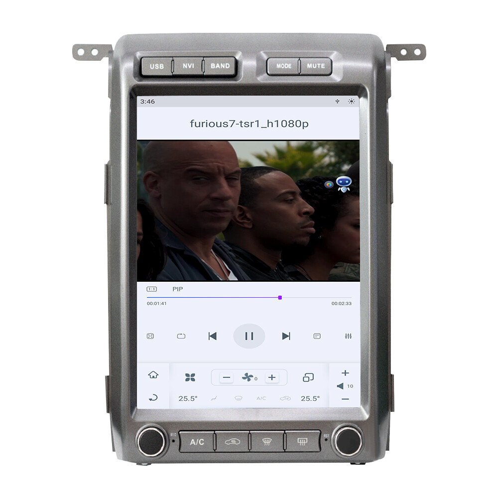 Carplay Car Stereo 13”Tesla Style Touch Screen For Ford F-150 2009-2012 Car GPS