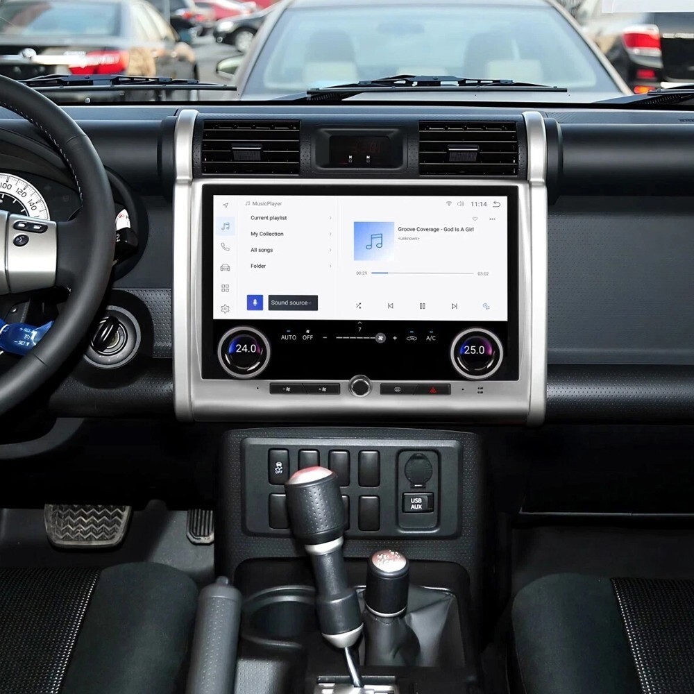 4+64G For 2007-2022 Toyota FJ Cruiser 13.3″ Carplay Stereo Radio Android 15 GPS