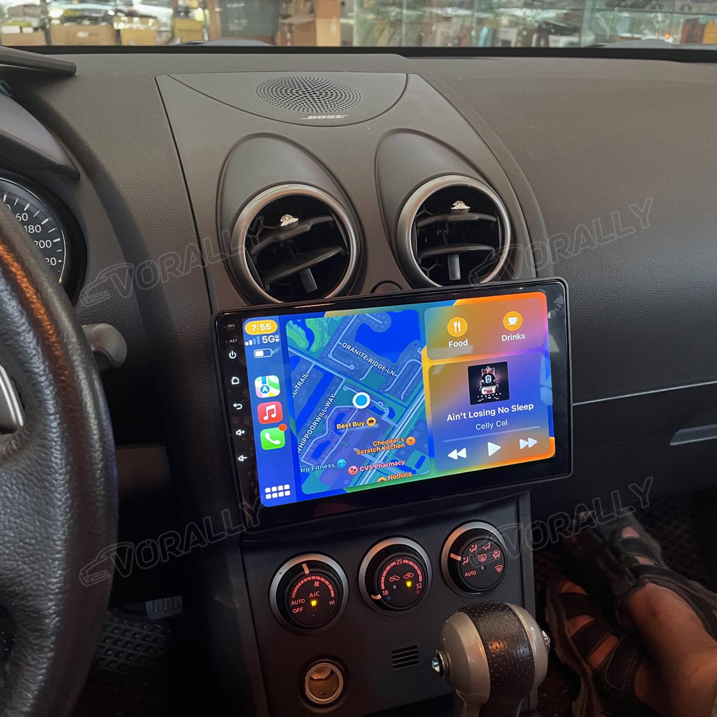 4+64G For 2008-2013 Nissan Rogue Apple Carplay Android 15 Car Stereo Radio GPS