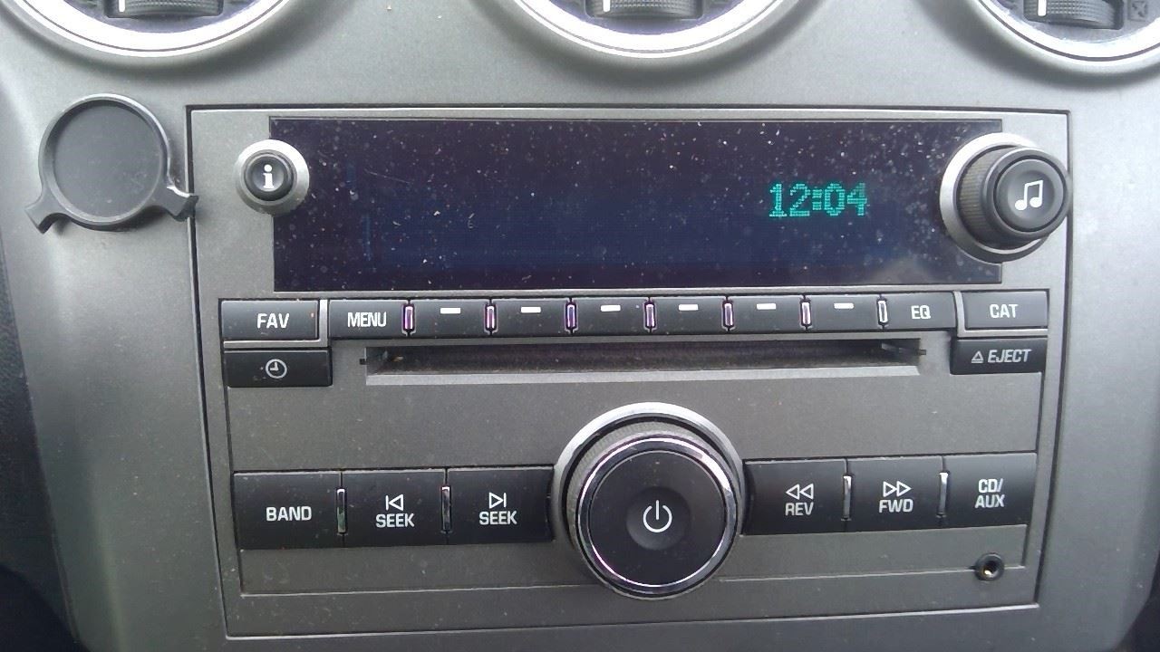 Audio Equipment Radio Opt Uui Fits 13-15 CAPTIVA SPORT 298192