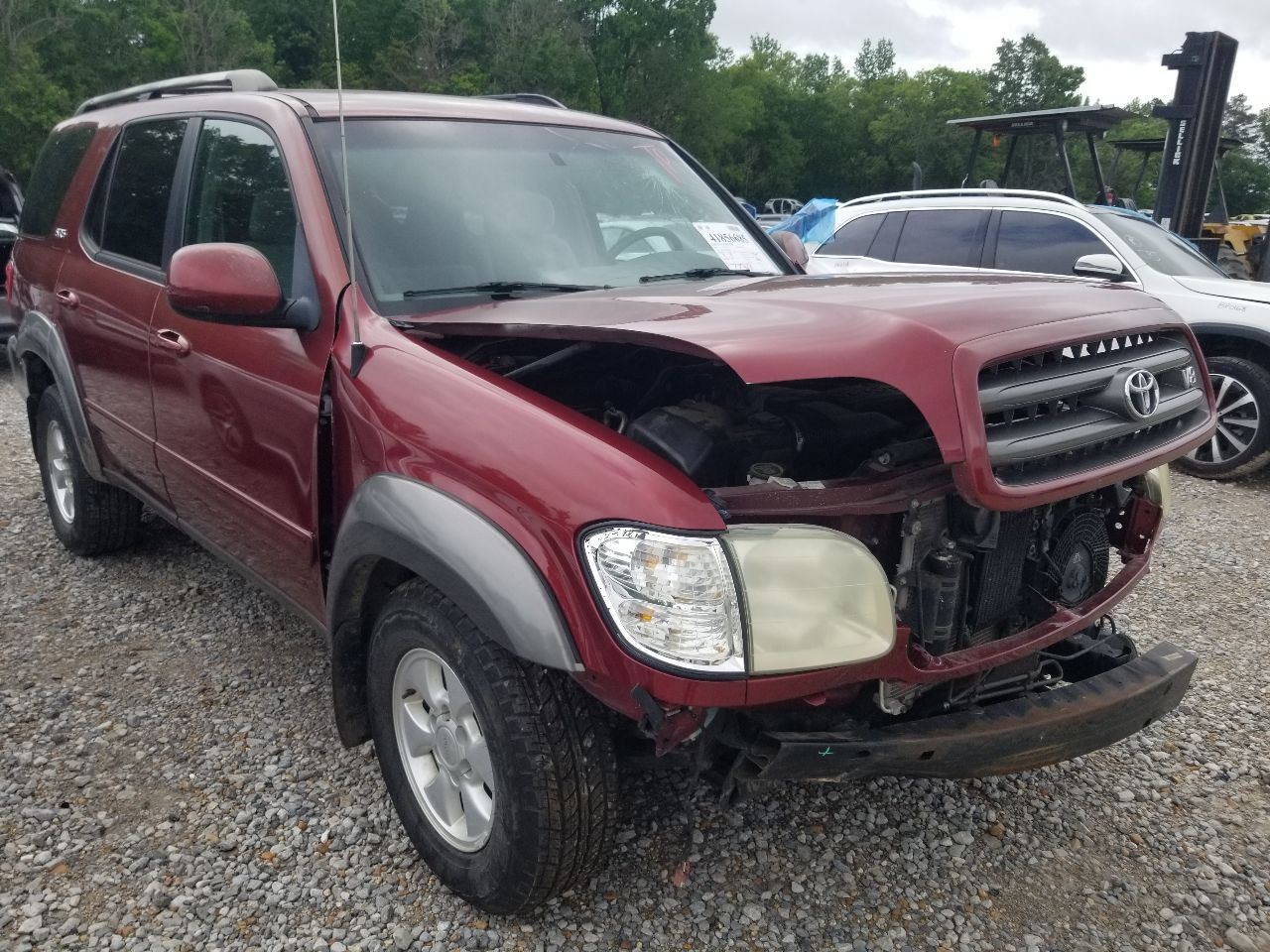 04 2004 TOYOTA SEQUOIA RADIO AUDIO RECEIVER 861200C071