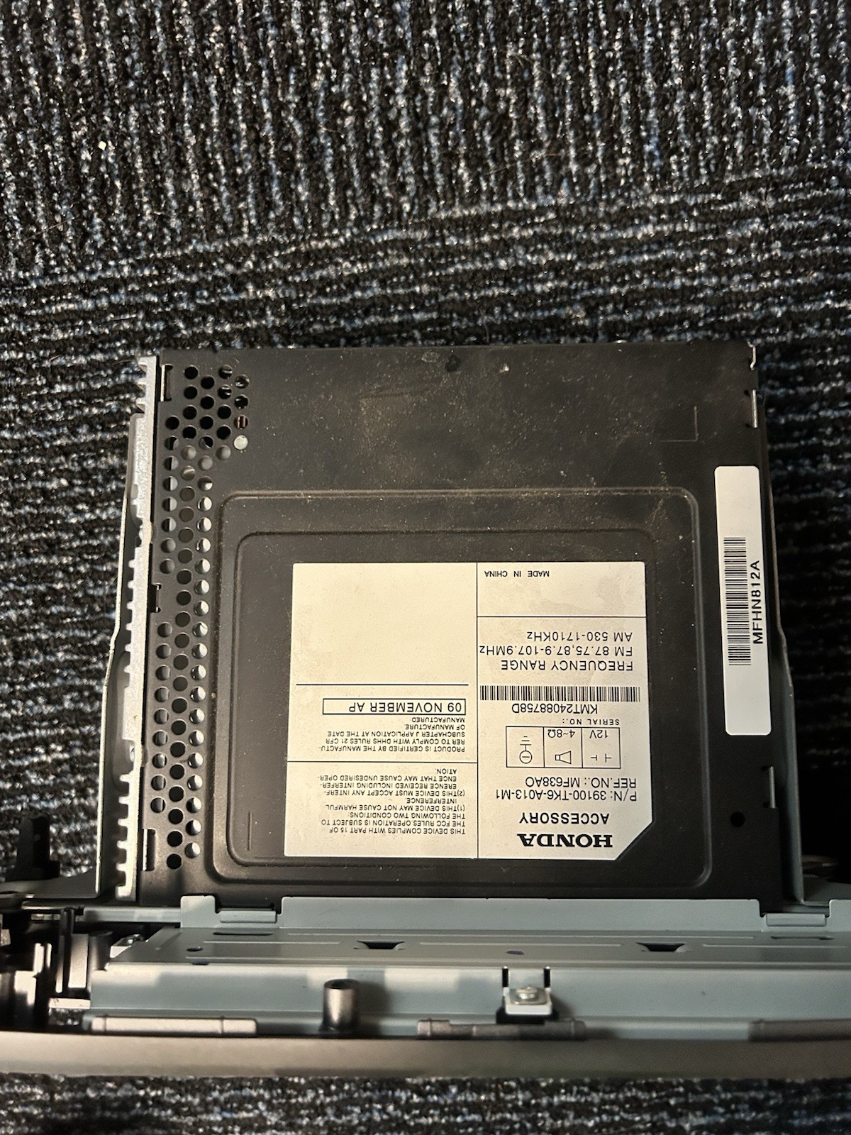 OEM Radio For 2010 Honda Fit Sport
